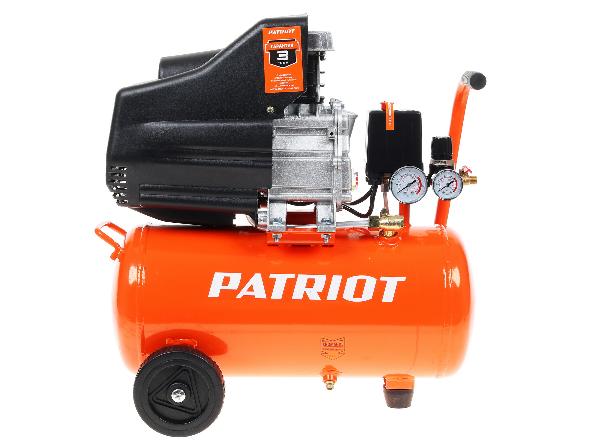 Компрессор поршневой масляный Patriot EURO 24-240K + KIT 5В 1133928 STDN-0111197 - Вид №4