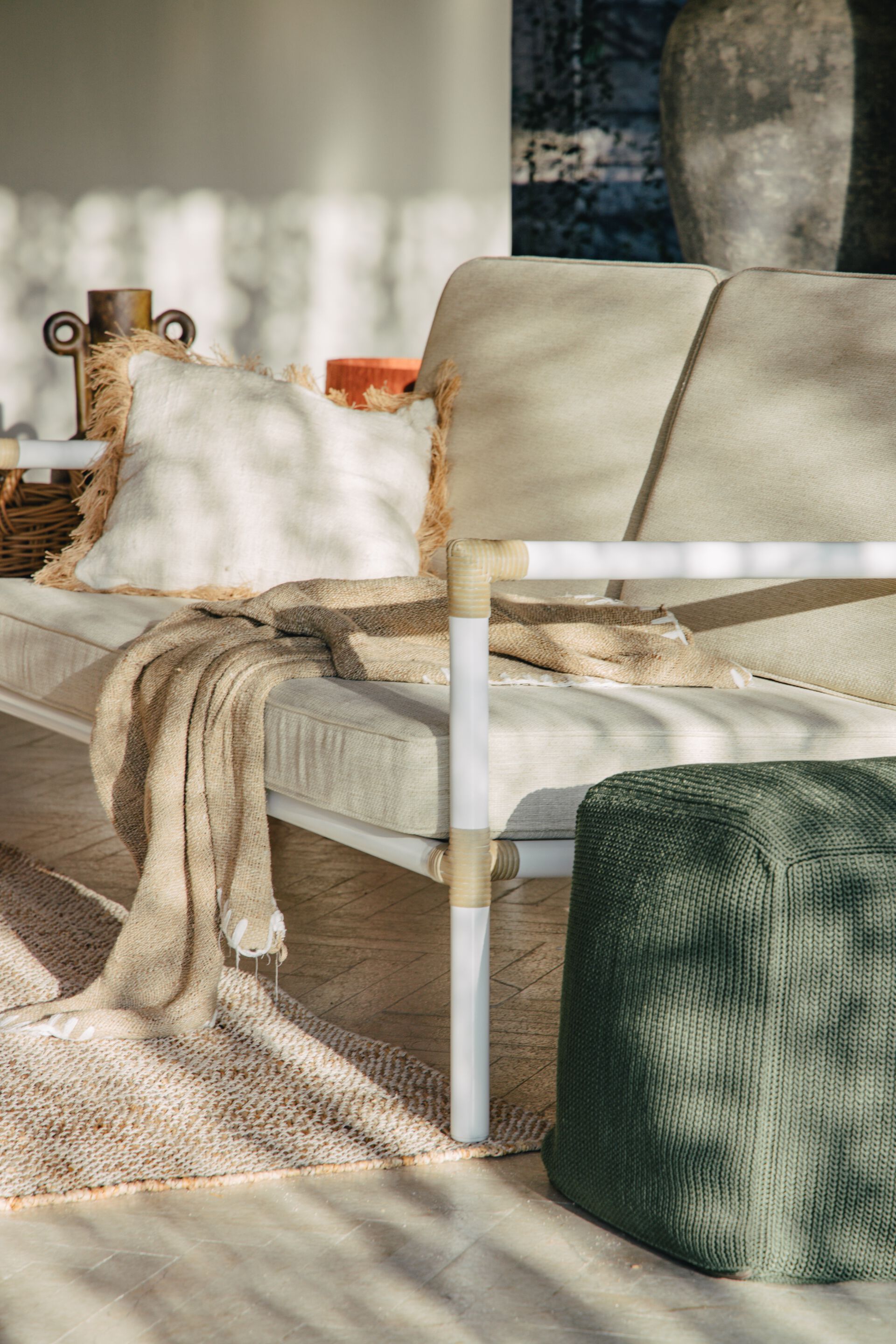 2-местный тканевый садовый диван cbdesign Nusa ARCH-00149970 - Вид №11