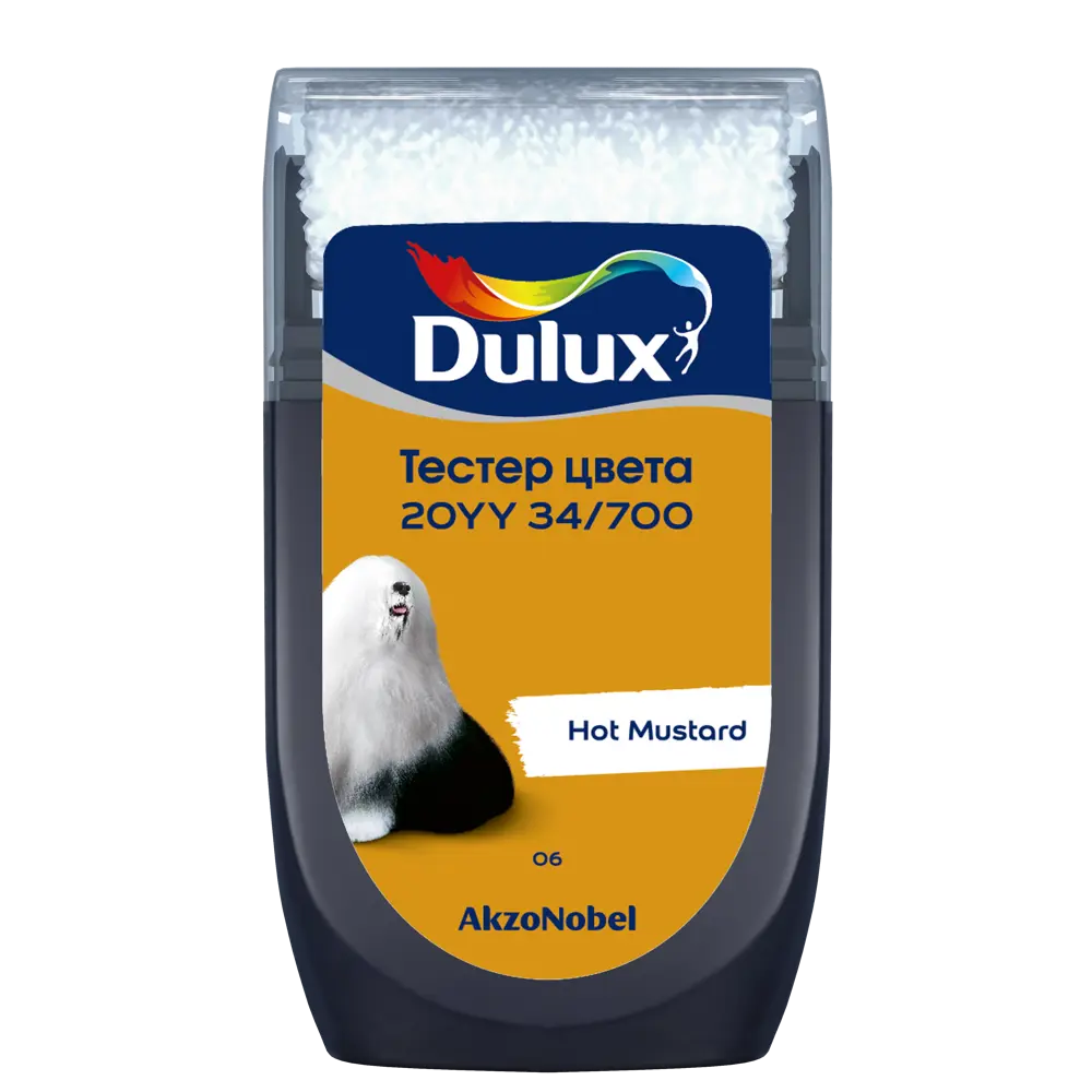Тестер краски для стен Dulux 20YY 34/700 Hot Mustard 30 мл 84870503 STLM-2203754  - Вид №1