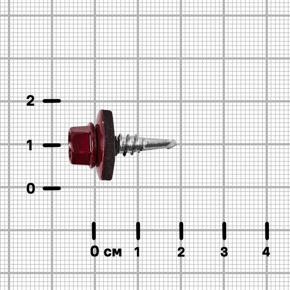 Саморезы Dilwis с пресс-шайбой и сверлом для металла 5.5×19 мм 89386439 STLM-1570022 - Вид №4