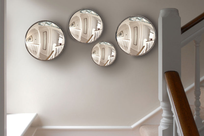 MIATE0001 Набор из 4 круглых выпуклых зеркал ijlbrown  - Вид №1