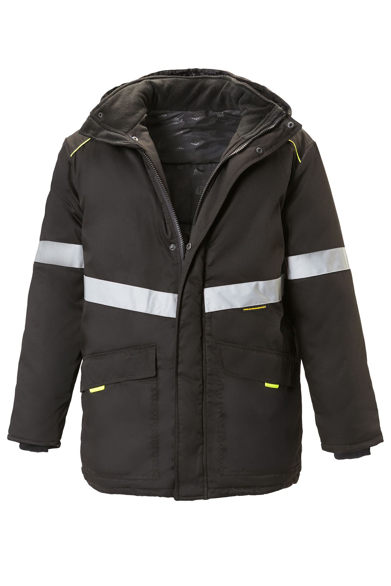 5038067 Костюм СОЮЗСПЕЦ утепленный черный  Зимняя спецодежда  размер 56-58/182-188  - Вид №3