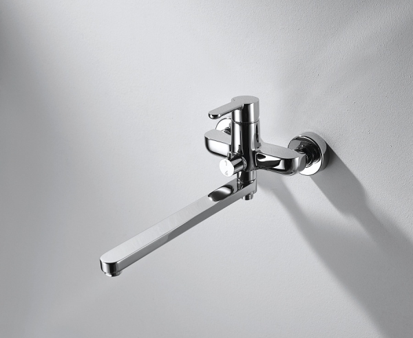 Смеситель для ванны излив 300 мм БЕЗ аксессуаров STREAM F63783C-L bravat - Вид №1