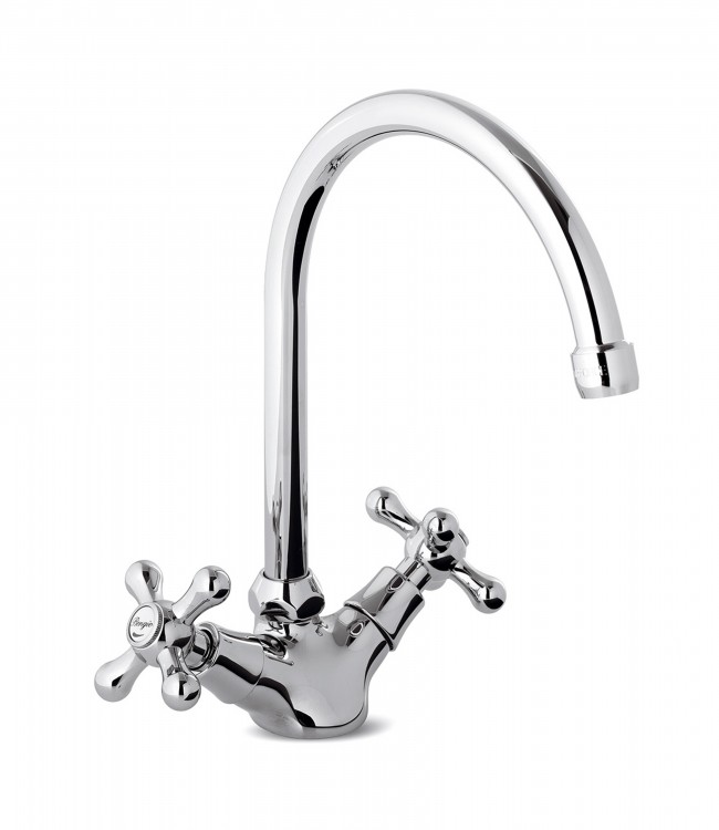 15580 Кухонный смеситель на одно отверстие с поворотным изливом. Bongio Kitchen