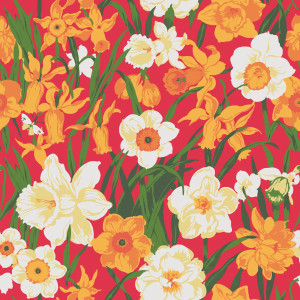 Обои с цветочными мотивами