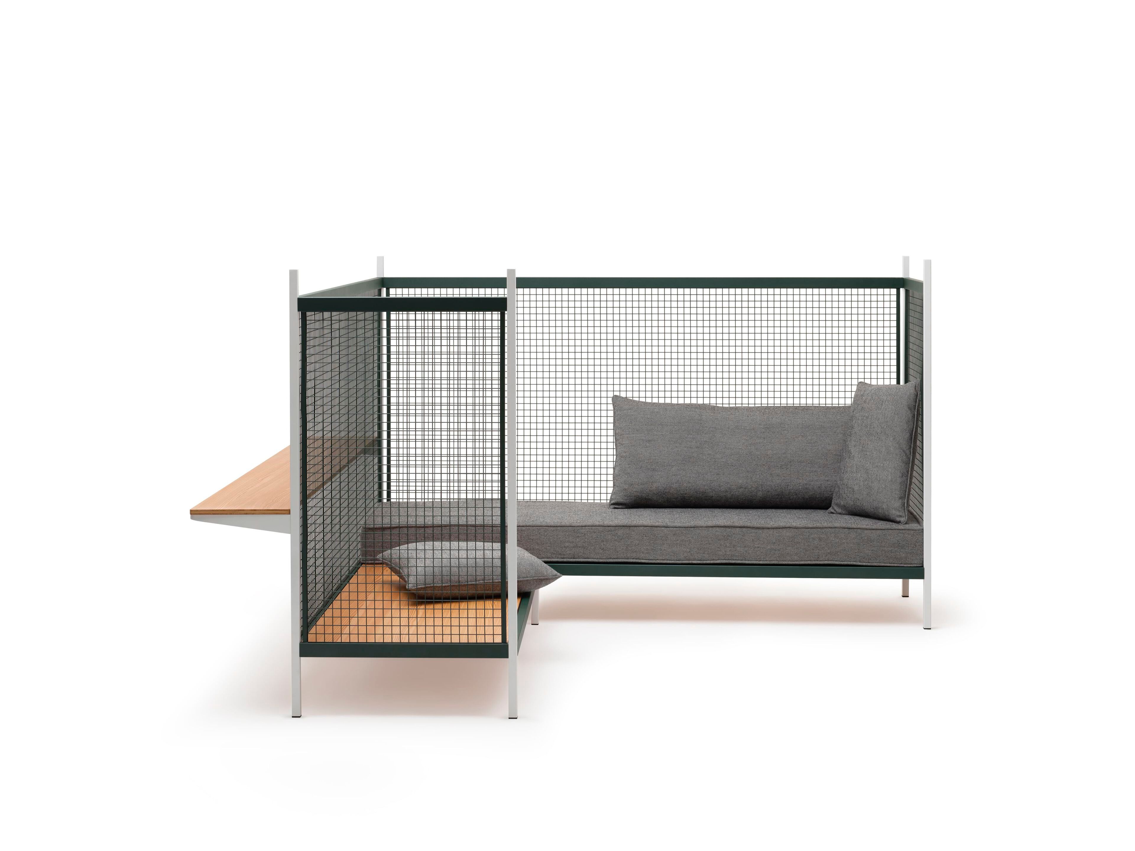 Офис двухсторонний угловой диван Established&Sons сетка ARCH-00116515 - Вид №6