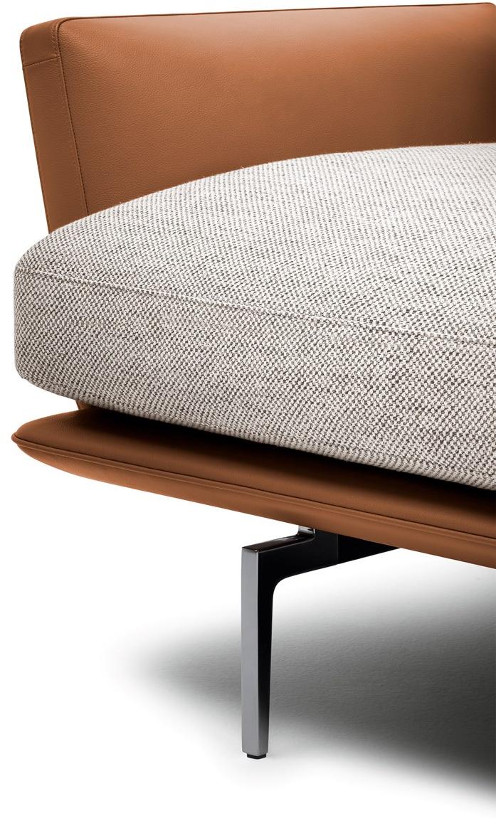 Poltrona Frau 2-х местный диван из ткани и кожи La collezione - divani e poltrone sun-id-1458156 - Вид №3