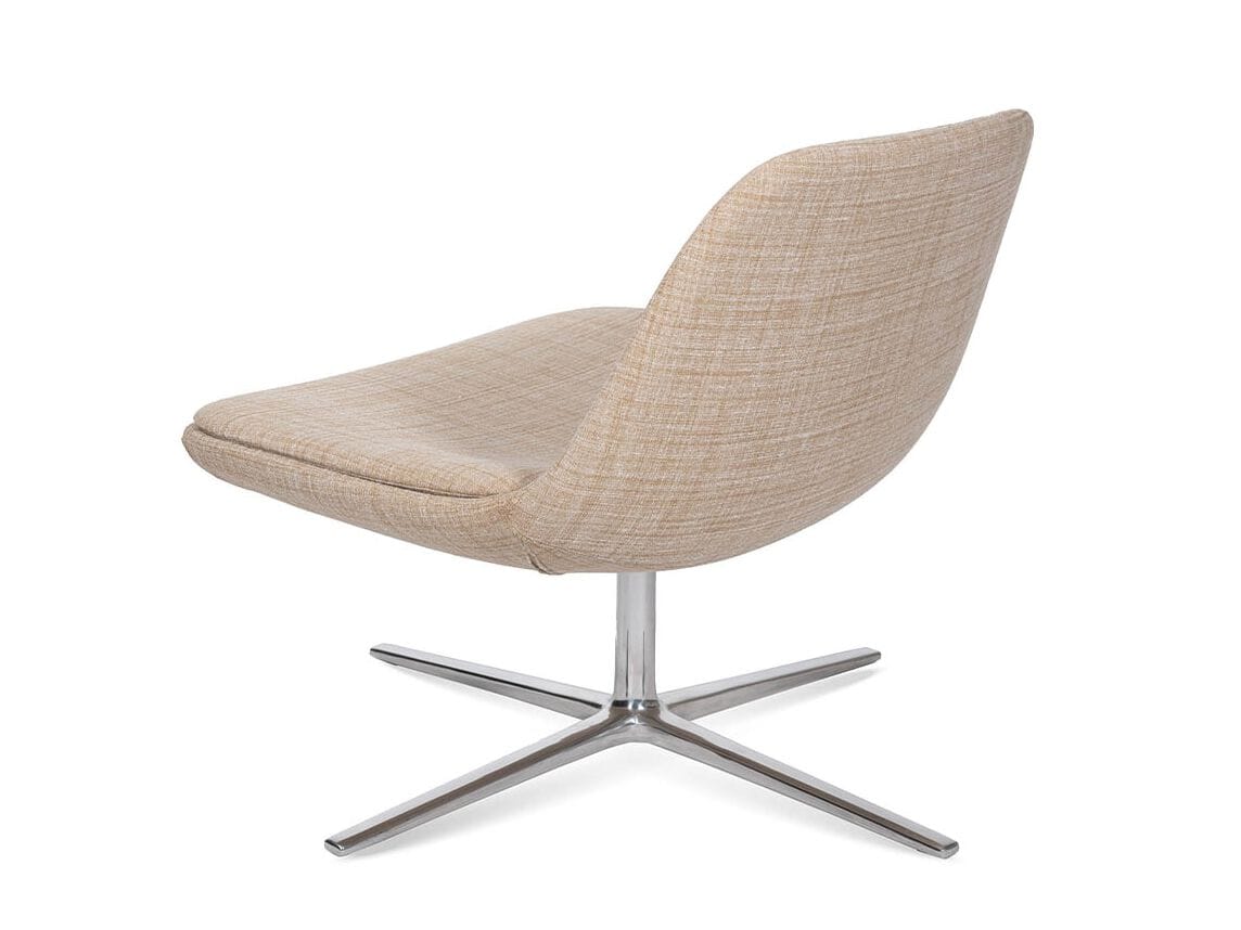 Тканевое вращающееся кресло Infiniti PURE LOOP LOUNGE ARCH-00127442 - Вид №2