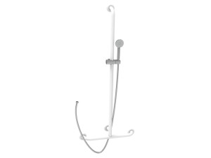 Т-образная ручка с вертикальной душевой кабиной и гибкой
