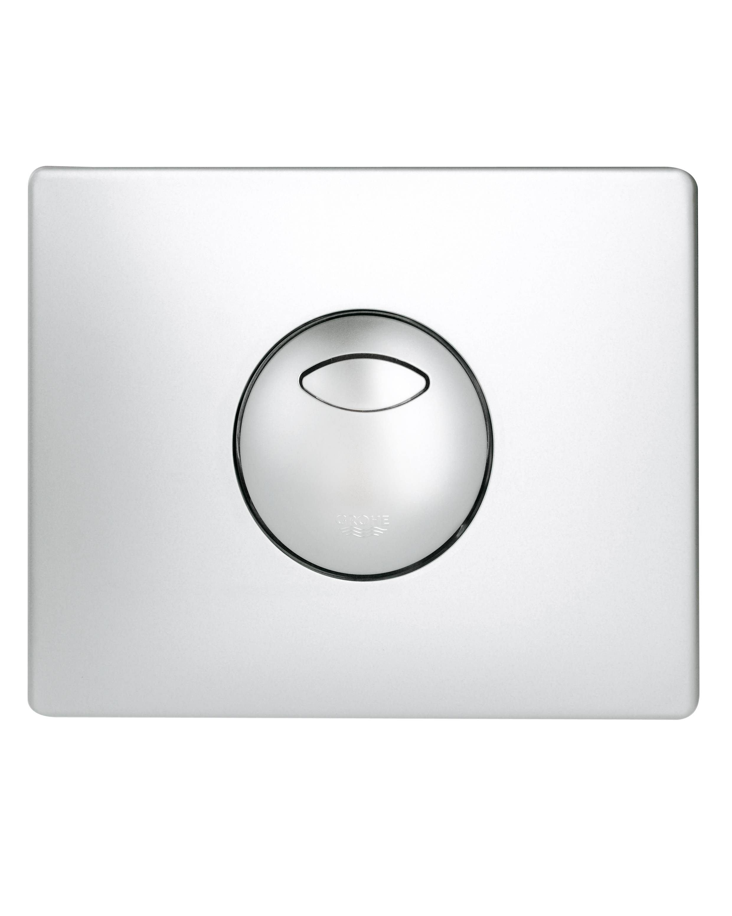 Панель смыва для унитаза GROHE Skate (3 режима смыва), матовый хром (38862P00) - Вид №1