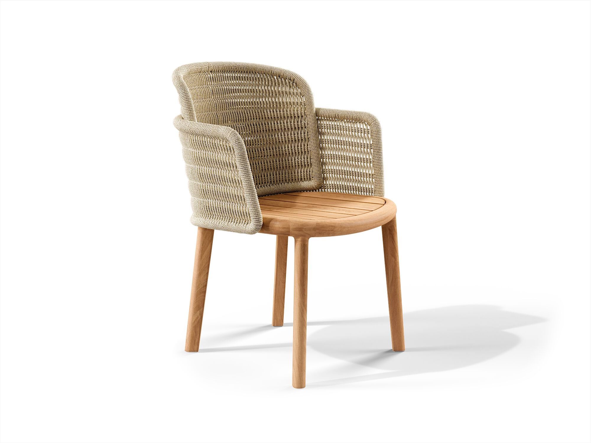 Садовое кресло из тикового дерева TRIBÙ Suro ARCH-00125750 - Вид №15