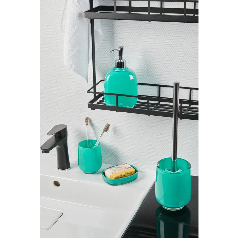 Ёршик для унитаза Vidage Brilliante цвет зелёный STLM-2050837 - Вид №4