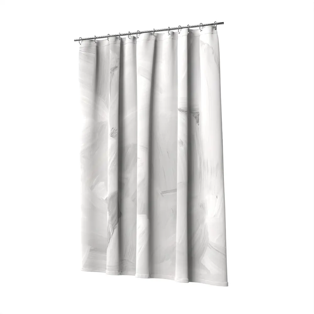 Штора для душа LEMER Marmora — серый минимализм 180x200 см 89384987 STLM-1575542 - Вид №1