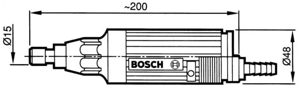 BOSCH PROFESSIONAL Осевой шлифовальный станок со сжатым воздухом sun-id-1505834 - Вид №1