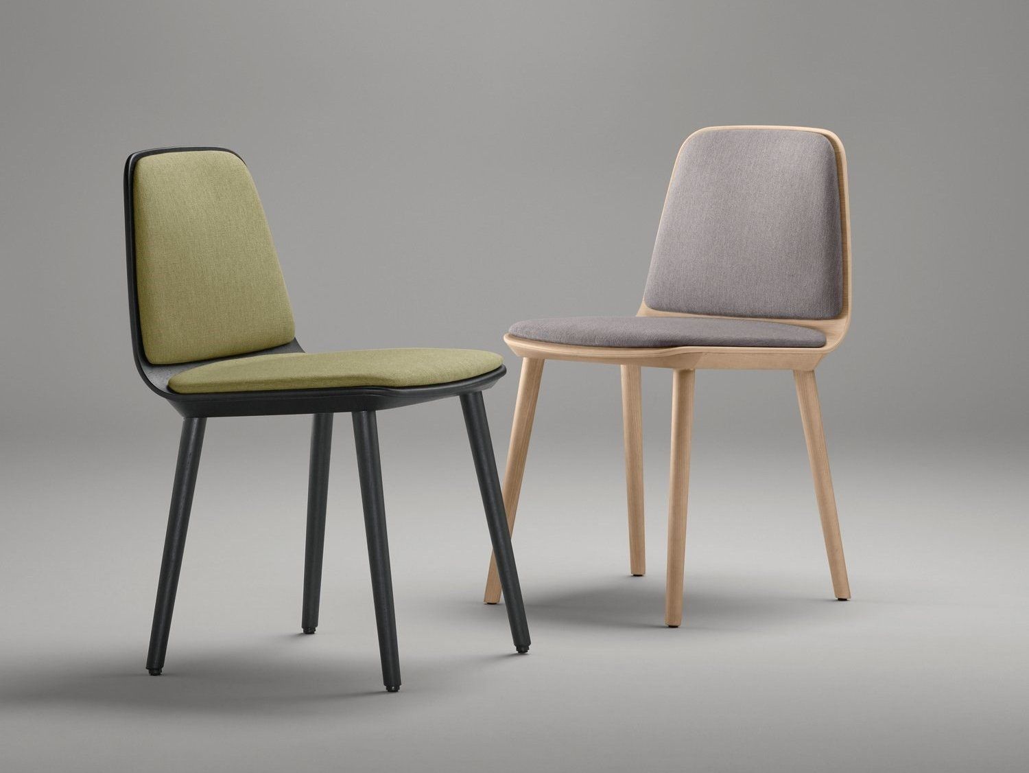 Деревянный стул с двумя подушками TREKU Bisell ARCH-00098514 - Вид №1