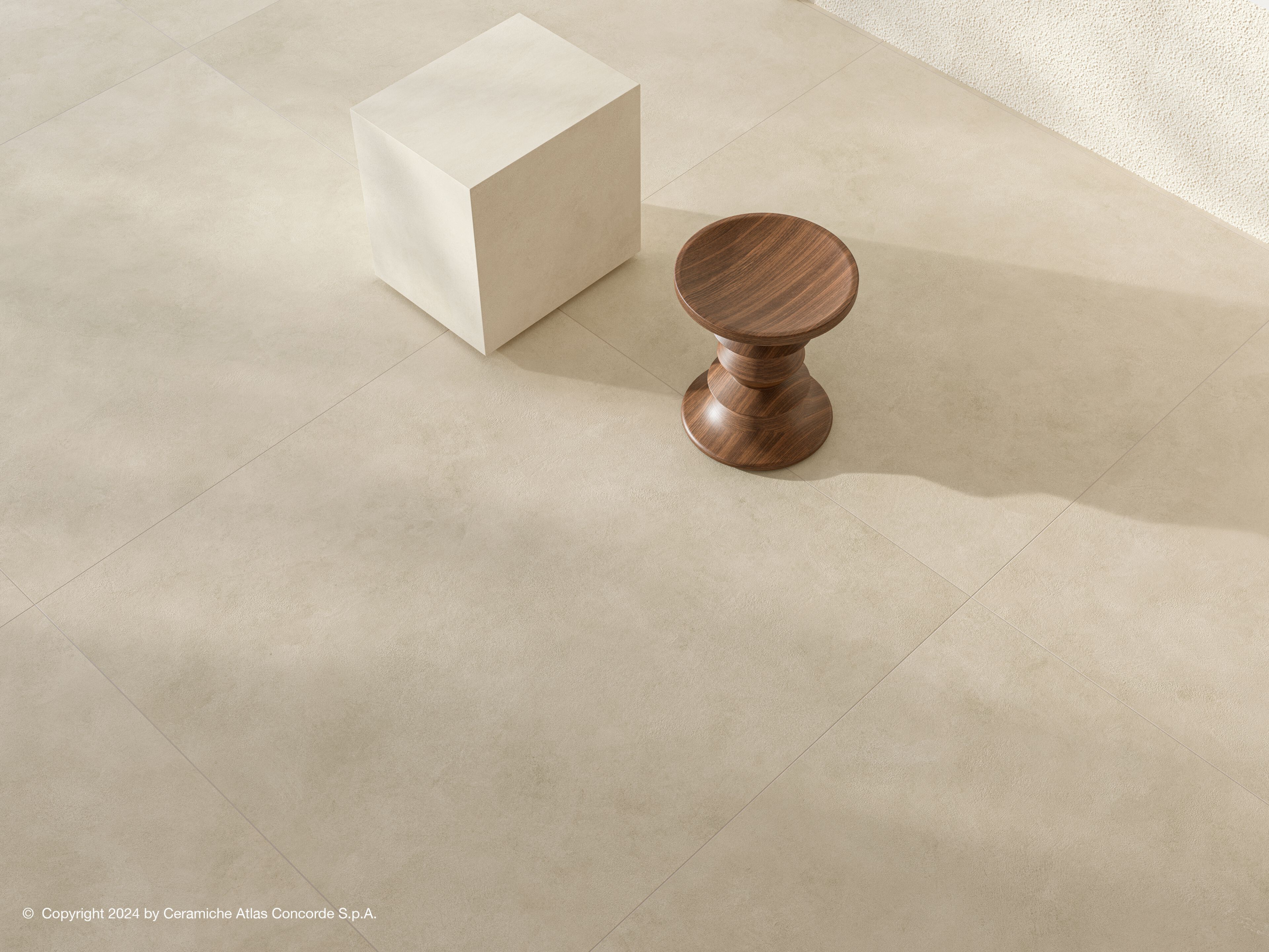 Пол / керамогранит с эффектом цемента Atlas Concorde Boost Expression ARCH-00072605 - Вид №19