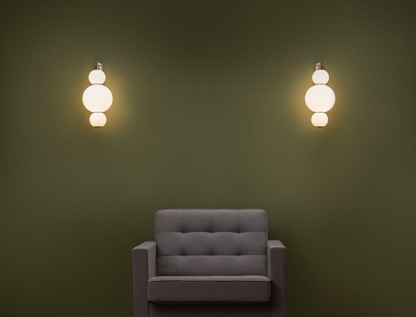 Formagenda Настенный светильник из светодиодного стекла с диммером Pearls sun-id-1461593 - Вид №20