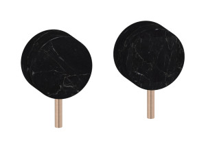 Встроенный смеситель для душа на 2 отверстия на 1 потребителя. WE ARE IB mr400sr_2 Brushed Rose Gold Marmo