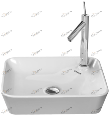 232246 Накладная раковина на столешницу  овальная Duravit Starck 1