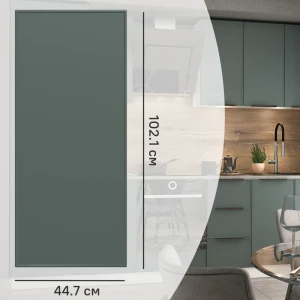 Фасад кухонного шкафа Инта 44.7x102.1 см KONSENSA МДФ цвет зеленый 89417478 STLM-2123050