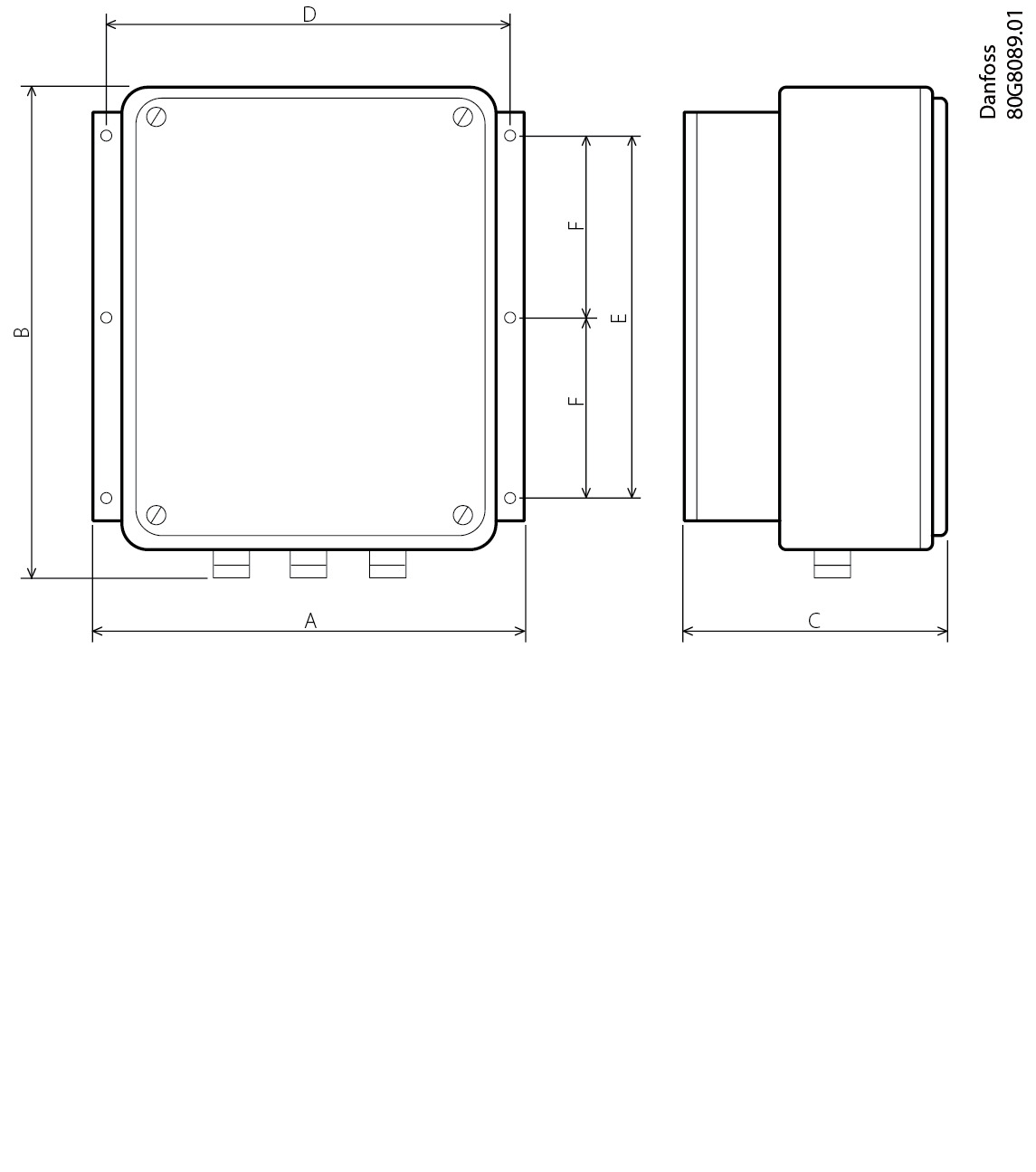 Danfoss ACCSCS ACCSCS Регулятор скорости 080G0279  - Вид №3