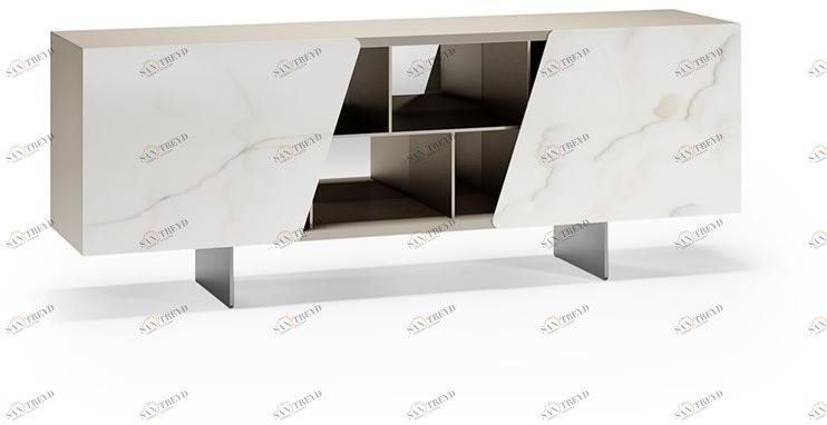 Reflex Буфет стеклянный с раздвижными дверцами sun-id-1448463