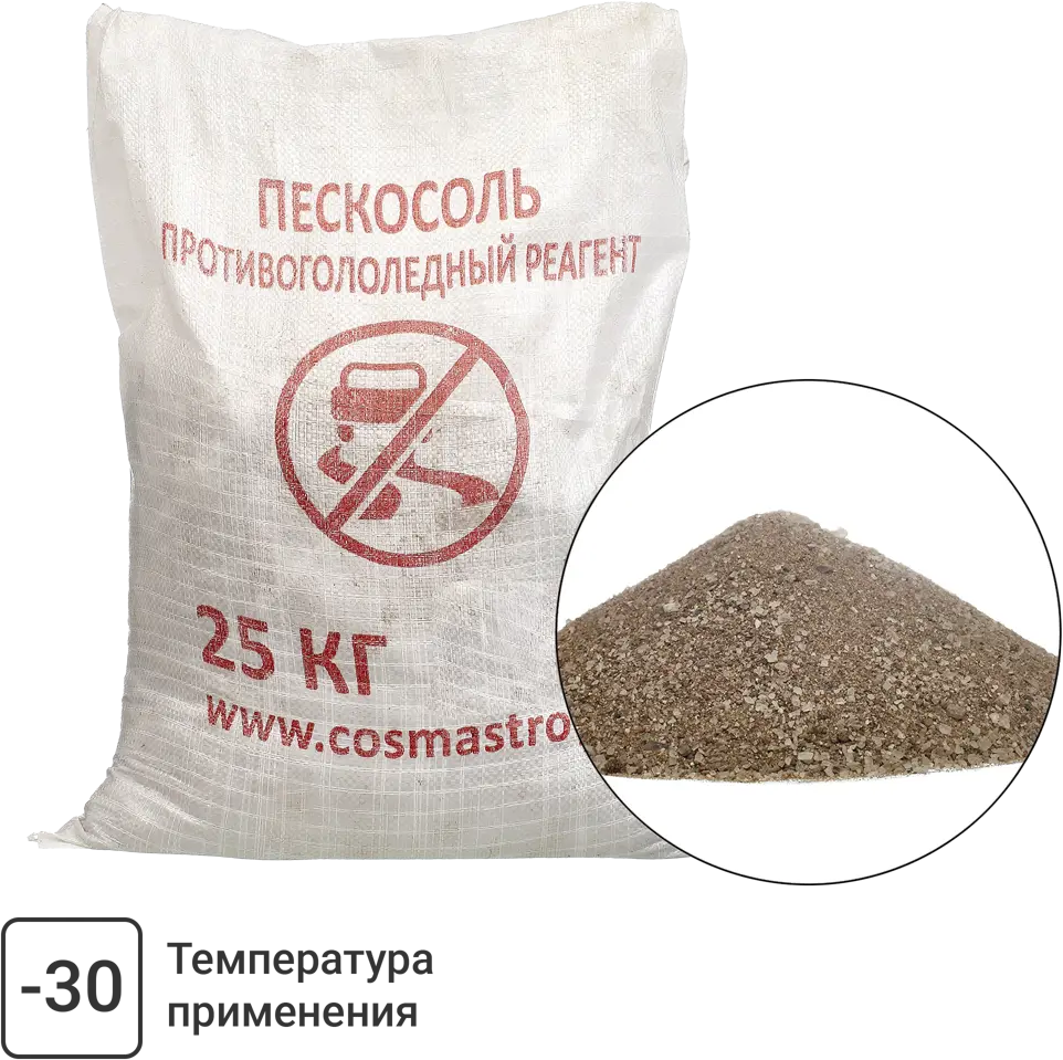 Santreyd Пескосоль Оптима - противогололедный реагент 25 кг 89271165
