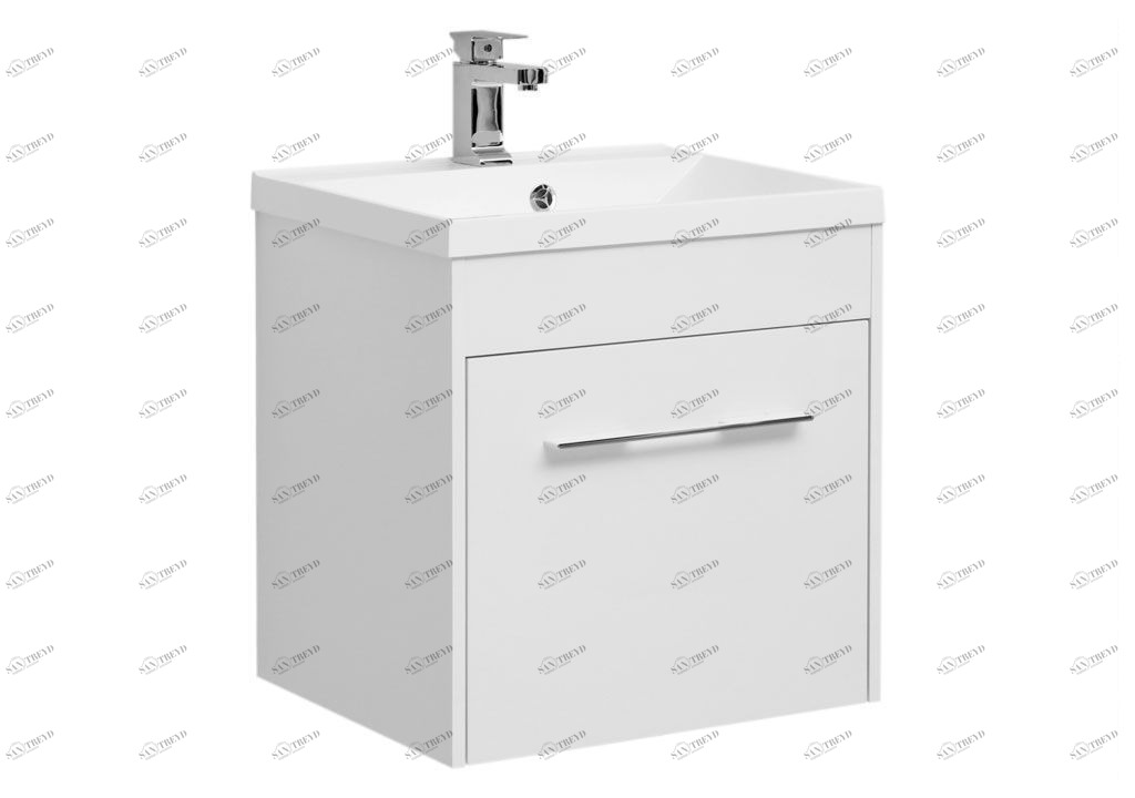 Тумба под раковину Aquanet Августа 58 белый sun-id-270435