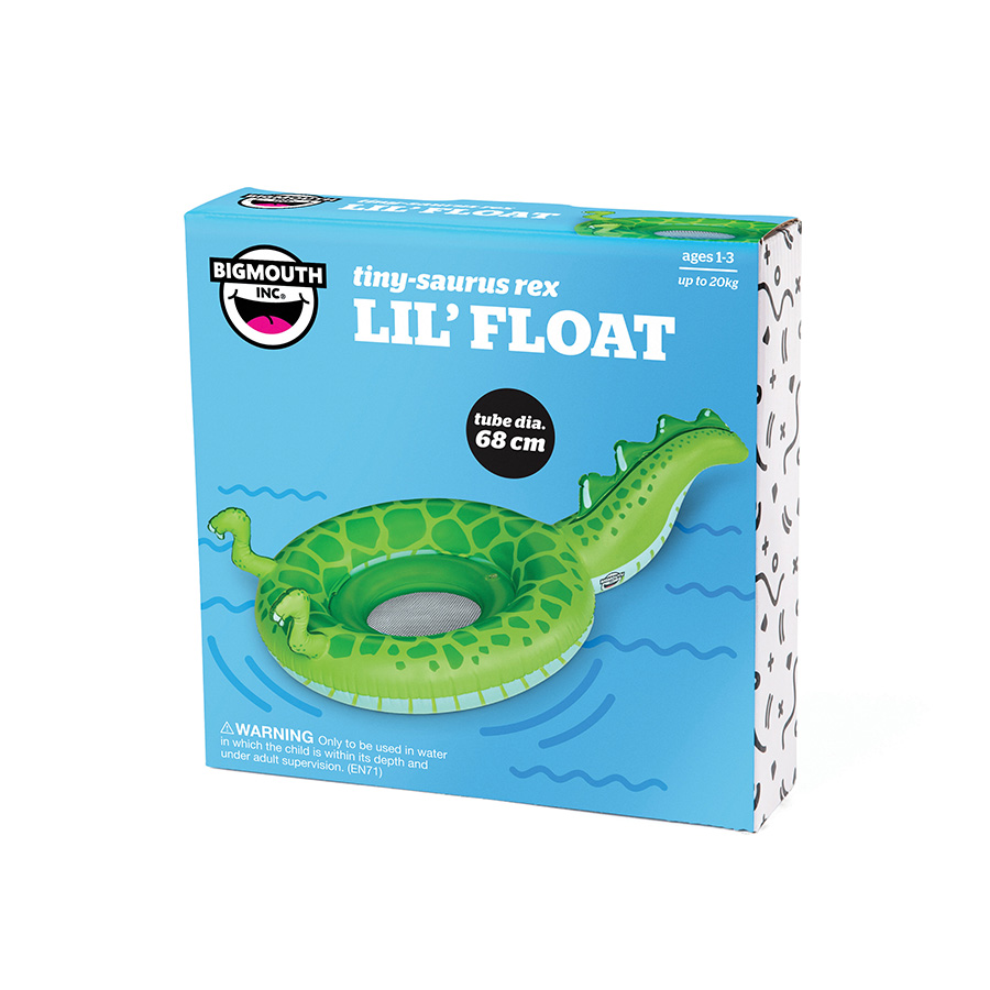 BMLF-0007-EU Круг надувной детский , dino tail BigMouth  - Вид №1