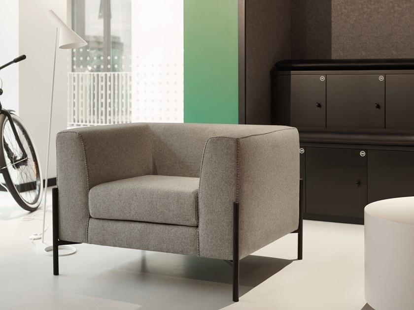 Quinti Sedute Кресло тканевое с подлокотниками по контракту Club sun-id-1491116 - Вид №3