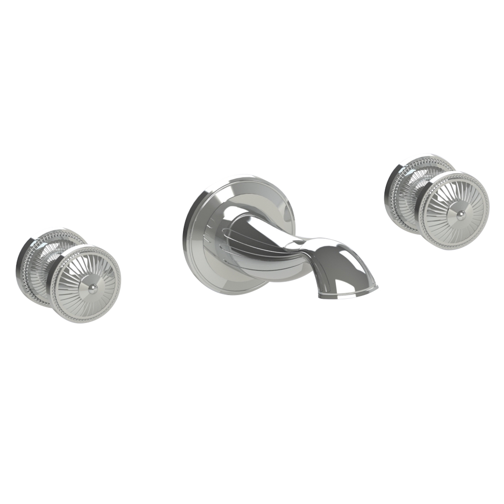 C40-1303 C40-1303 Настенный комплект для раковины на 3 отверстия БОНРОШ Cristal & Bronze BONROCHE - Вид №1