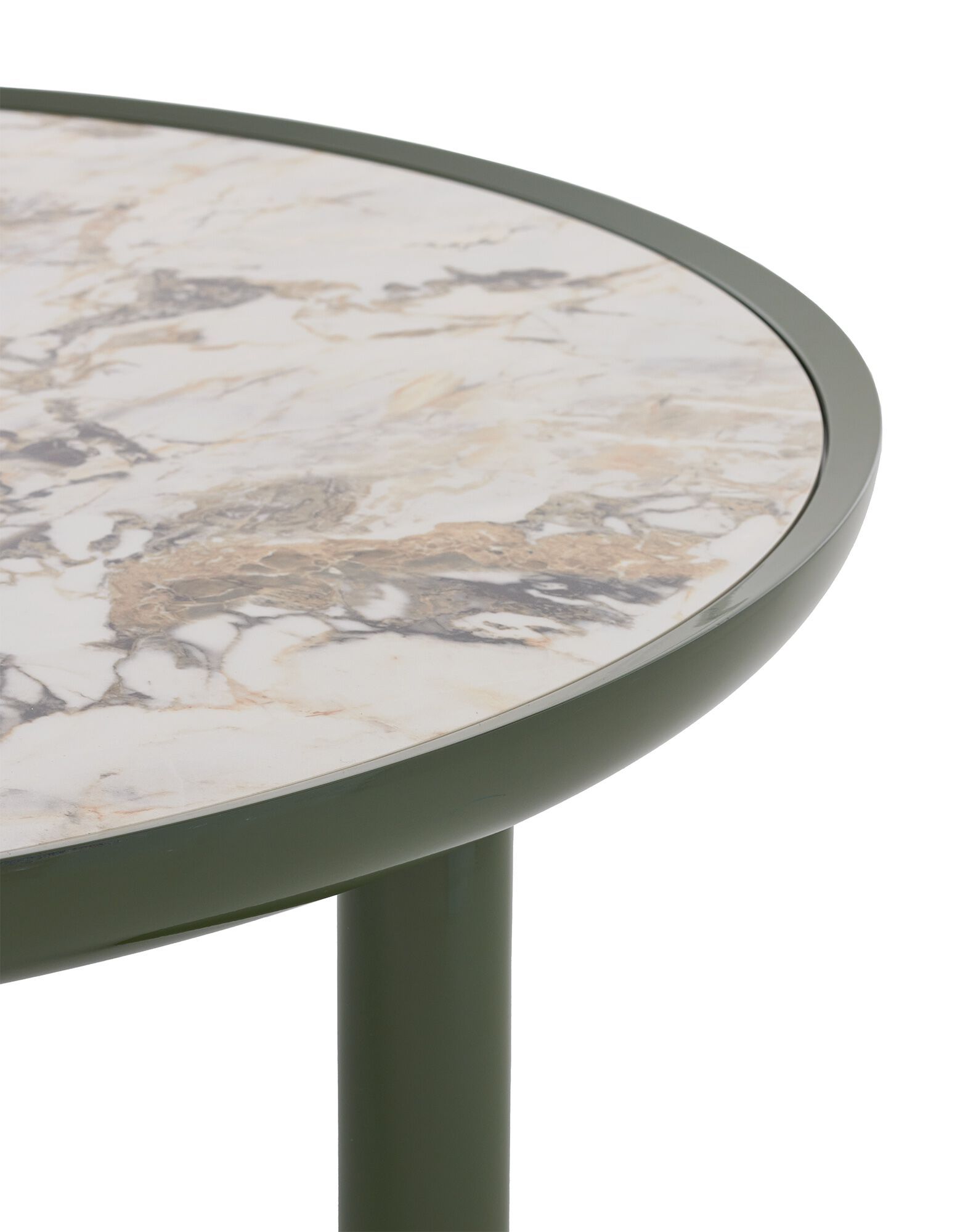 Низкий круглый журнальный столик из керамогранита Kartell K-TOP ARCH-00062411 - Вид №12