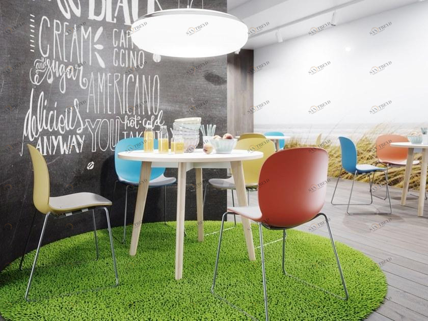 FURNIKO Круглый деревянный стол Tundra sun-id-1468339