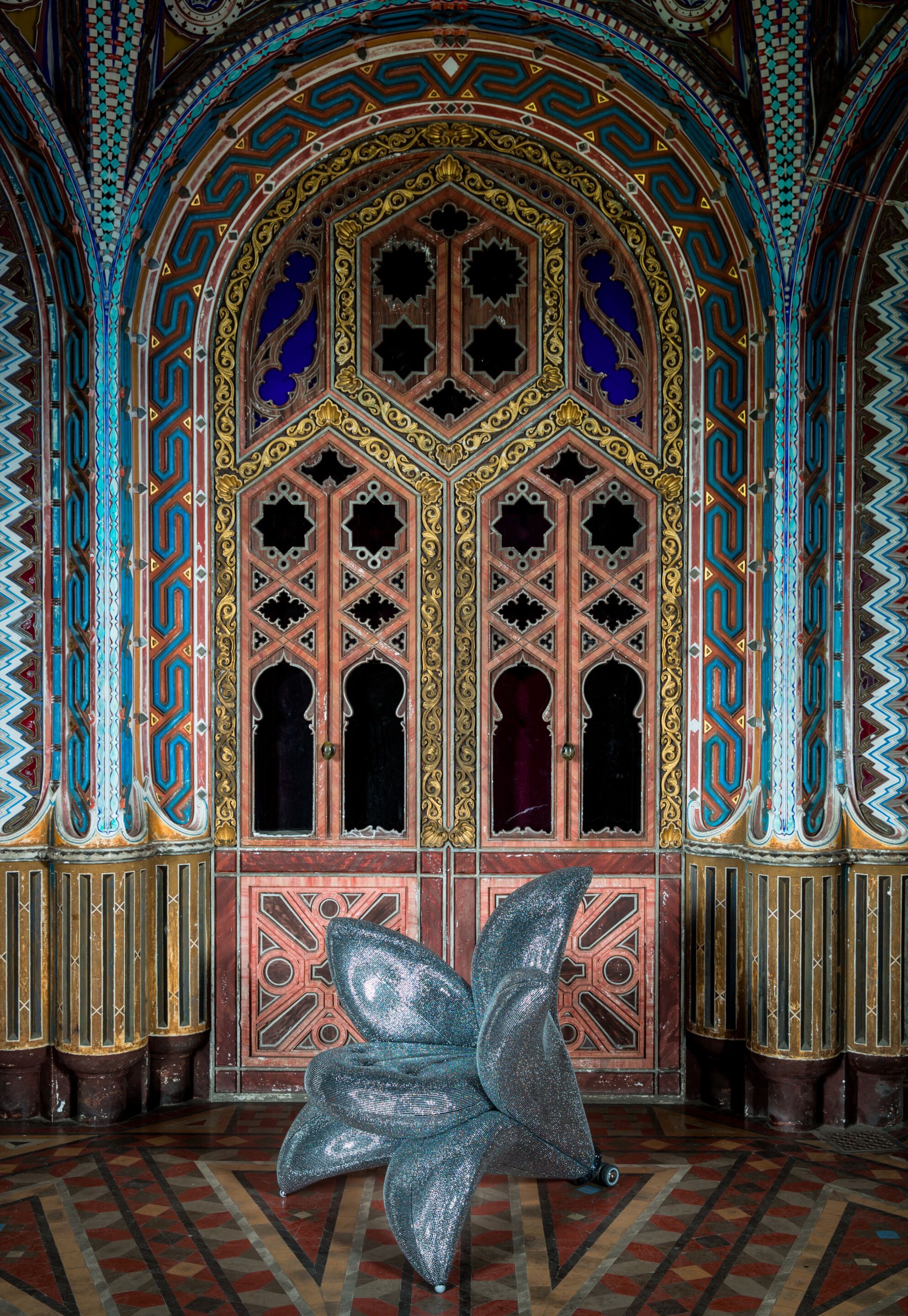 Кресло с кристаллами Swarovski Edra для интерьера ARCH-00067544 - Вид №3