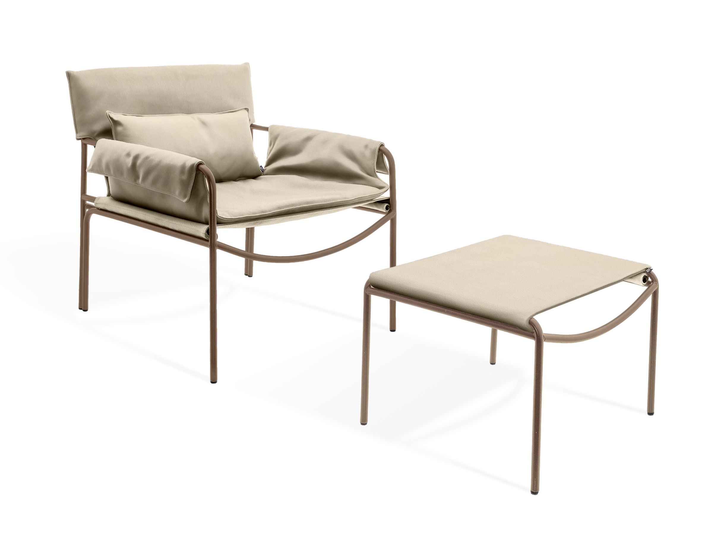 Тканевое кресло с подлокотниками KFF Loop Lounge ARCH-00034027 - Вид №6