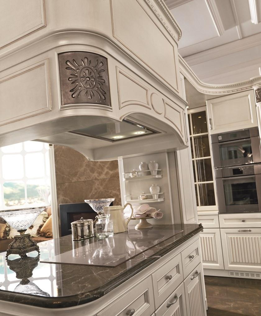 Martini Interiors Кухня из лакированной древесины с островом на заказ Convivio sun-id-1384296 - Вид №2