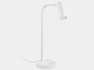 Металлическая светодиодная настольная лампа с фиксированной рукояткой