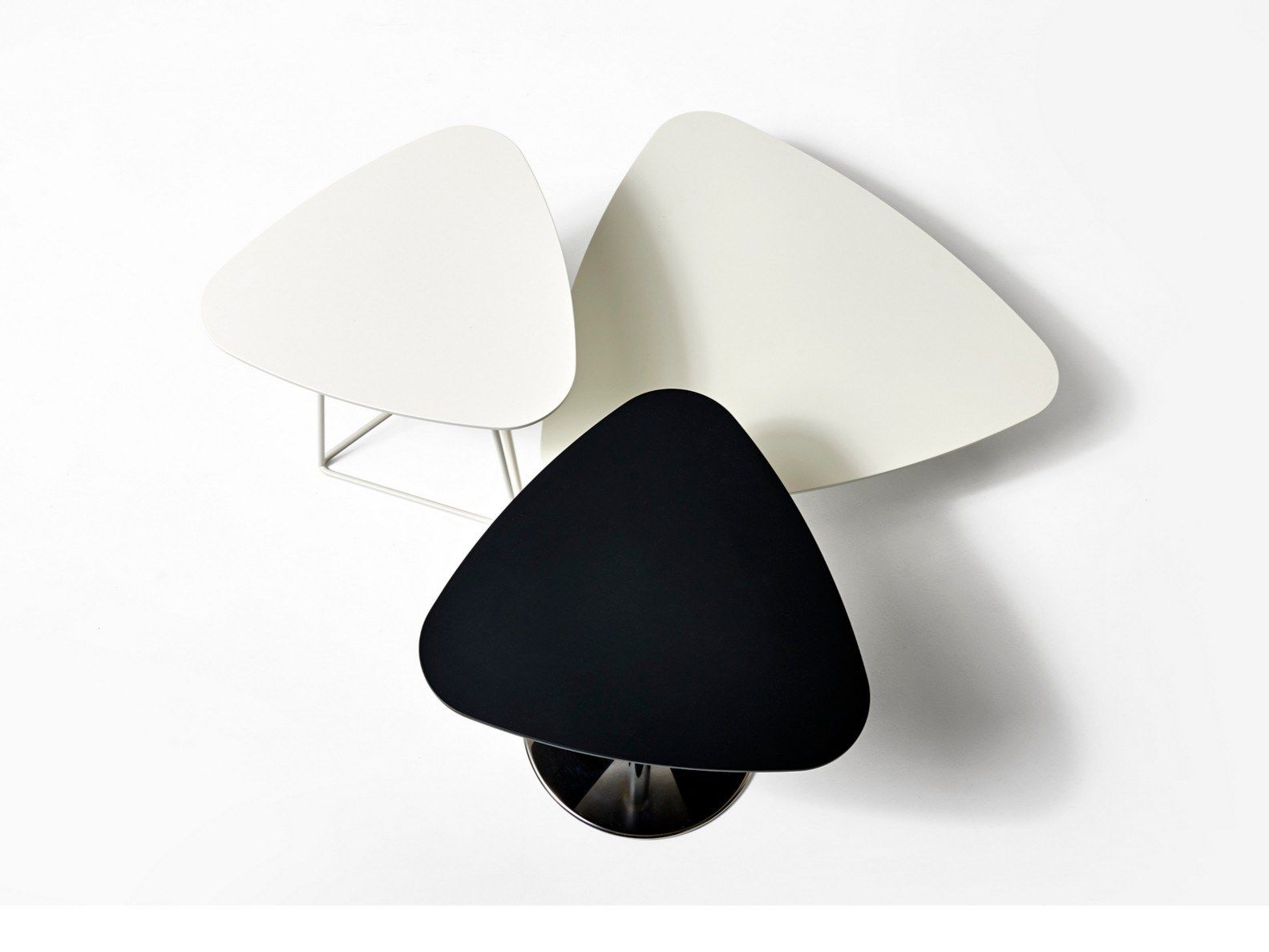 Треугольный низкий журнальный столик из МДФ Diemme хлеб ARCH-00134484 - Вид №2