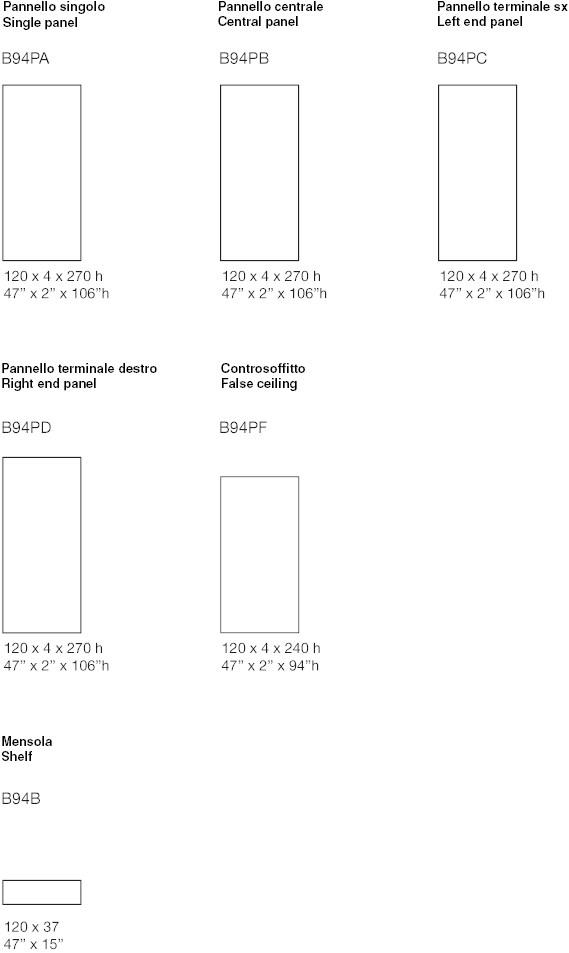 Paola Lenti Изголовье / офисная перегородка из ткани Build sun-id-1371858 - Вид №2