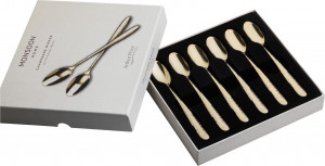 10643737 Arthur Price Набор ложек для мороженого Arthur Price "Шампань. Мираж. Монсун", 6шт, п/к Сталь нержавеющая