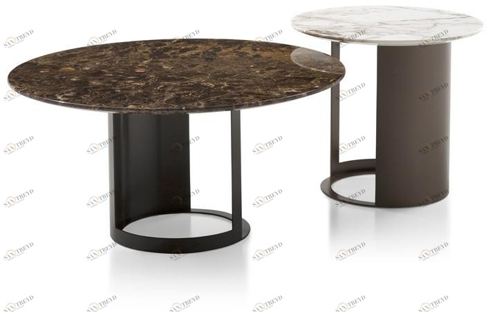 Bodema Круглый журнальный столик из мрамора Ci sun-id-1348281