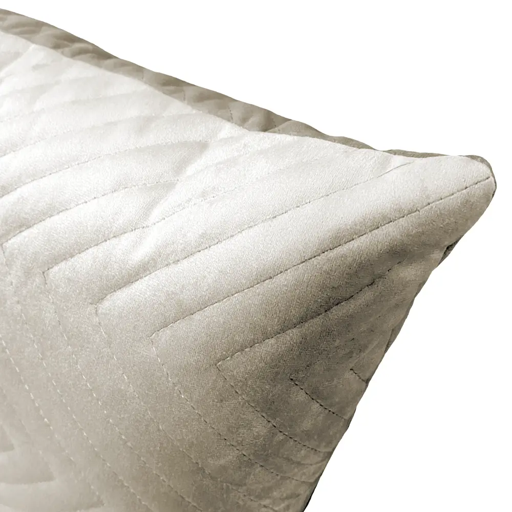 Подушка Seasons Arche 43х43 см бархат цвет экрю STLM-2138001 - Вид №2