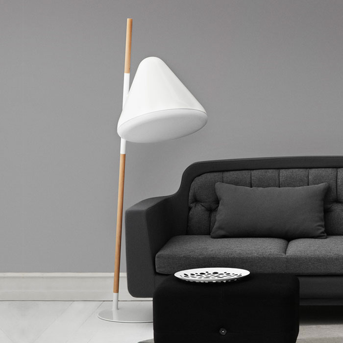 Напольный светильник Hello 165 х D49 см, белый Normann Copenhagen 555050 - Вид №1