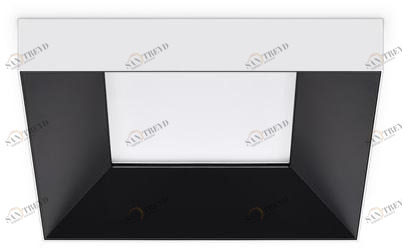 INDELAGUE | ROXO Lighting Квадратный полуутопленный светодиодный светильник Holi sun-id-1351940