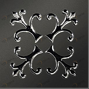 Вставка Тулуза черный 60х60 Керамика Будущего sun-id-322972