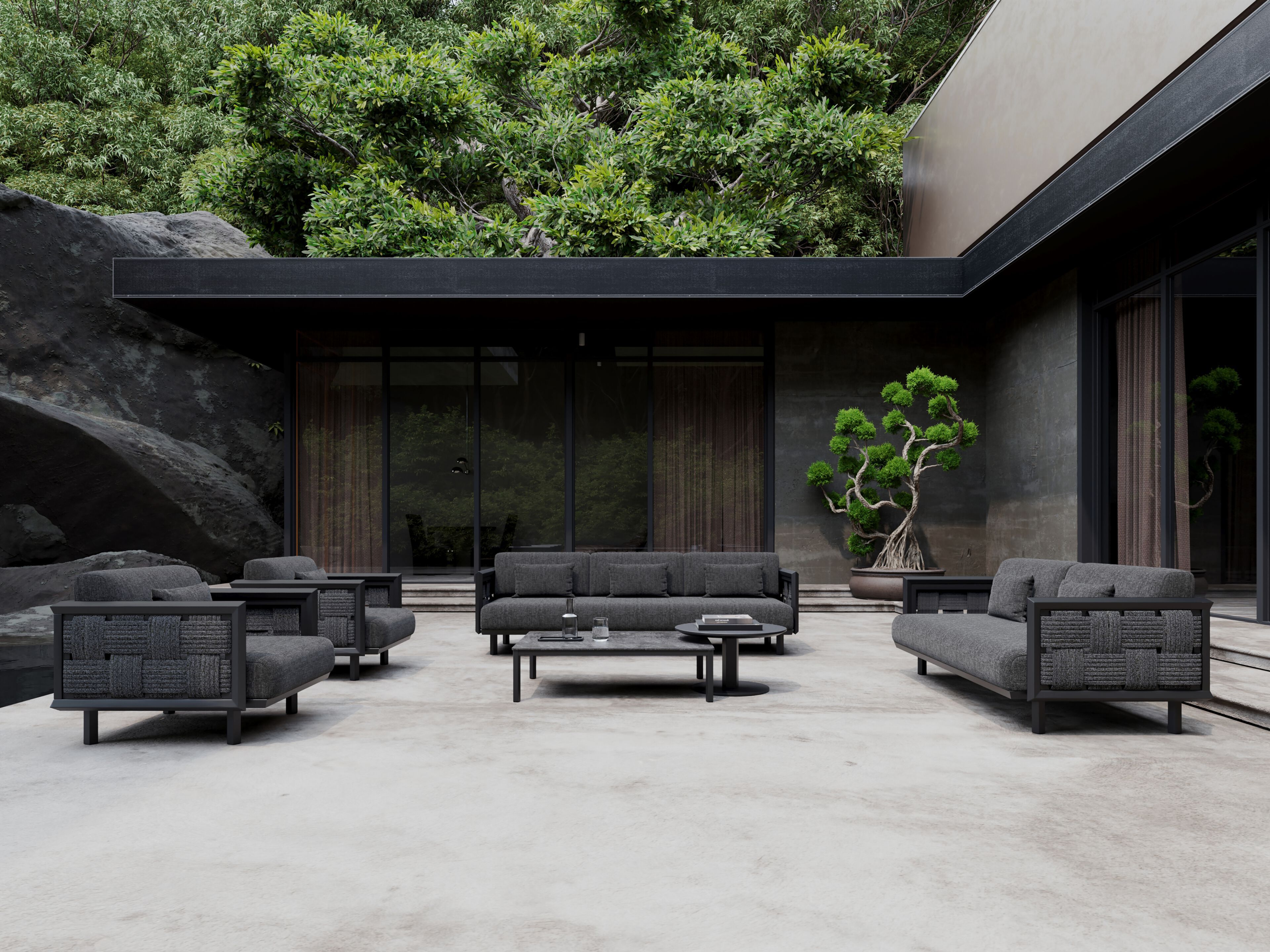 2-местный тканевый садовый диван SNOC Éclat ARCH-00116142 - Вид №1