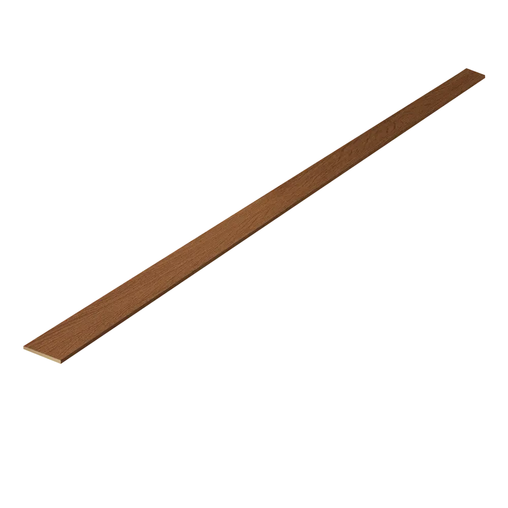 Добор Тоскана финиш-бумага ламинация 2100x150x8 мм цвет дуб тернер коричневый VELLDORIS STLM-2066735 - Вид №2