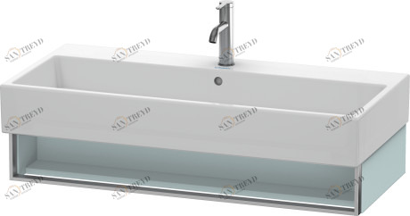 VA602800909 Vero Air Тумбочка подвесная Светло-голубой матовый декор Duravit