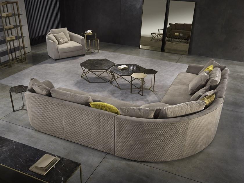 Marelli Угловой диван из нубука Roger sun-id-1382912 - Вид №2