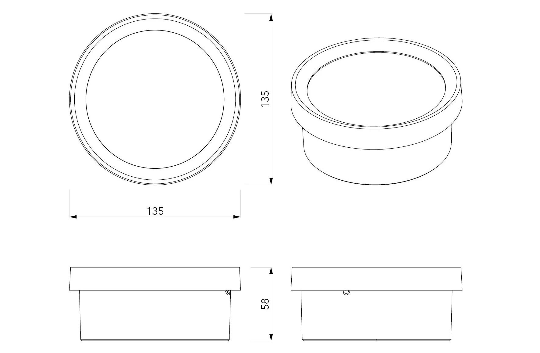 Окрашенная алюминиевая распределительная коробка Genuit Color ARCH-00036043 - Вид №10